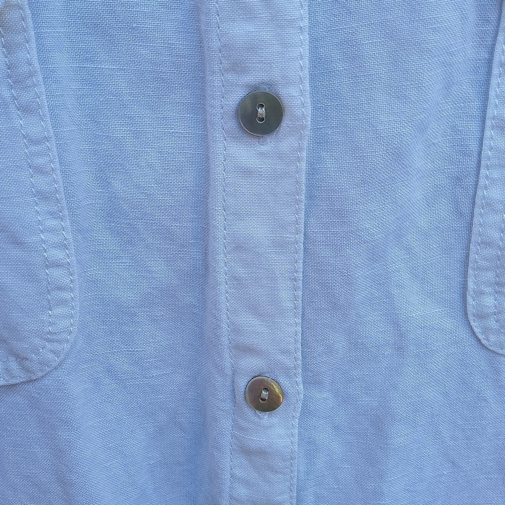 Ruby Rd. White Button Down Blouse Size 18 - Picture 5 of 10